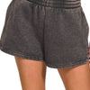 Fleece Shorts: Acid Wash & Solid