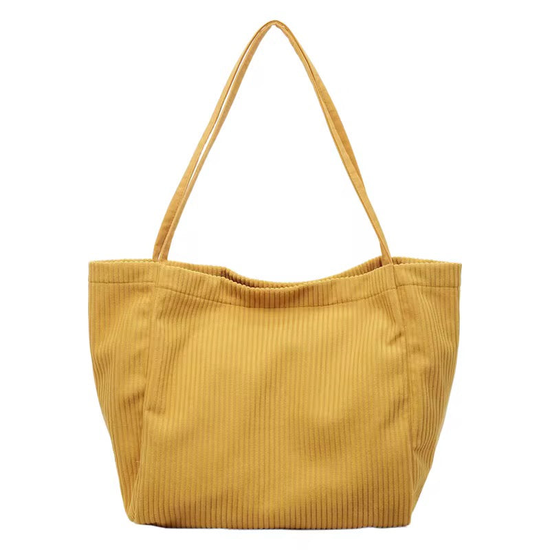 Corduroy Shoulder Bag